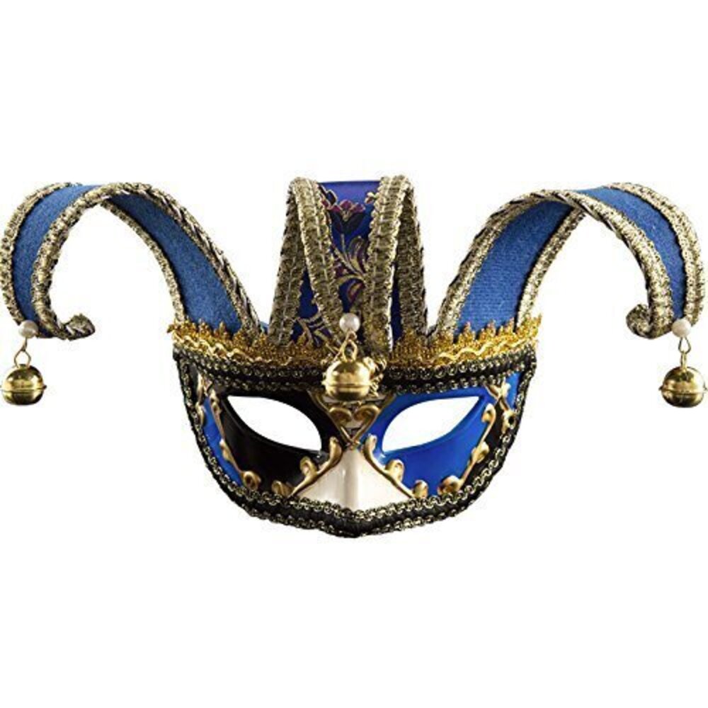 4923 Masquerade Masks Half Face Jester Masks Venetian Masks For Mardi Gras